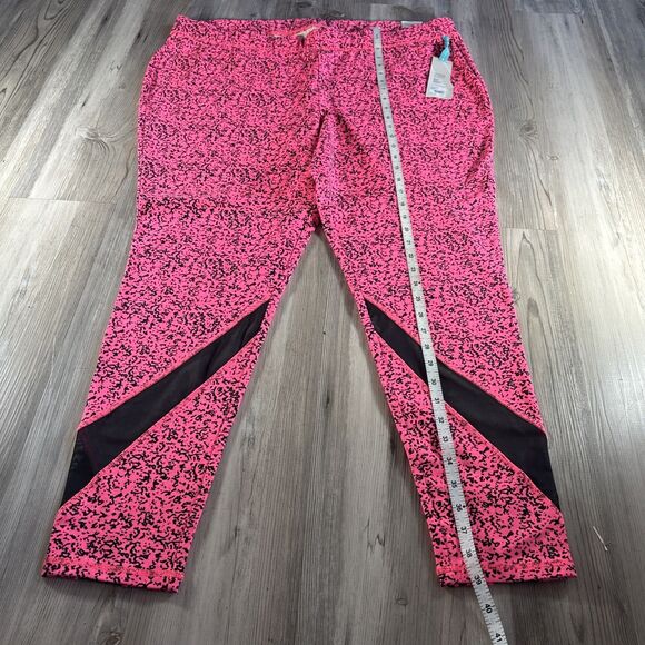 NWT Livi Active Signature Stretch Legging With Mesh Insert Size 22/24 - Picture 7 of 11